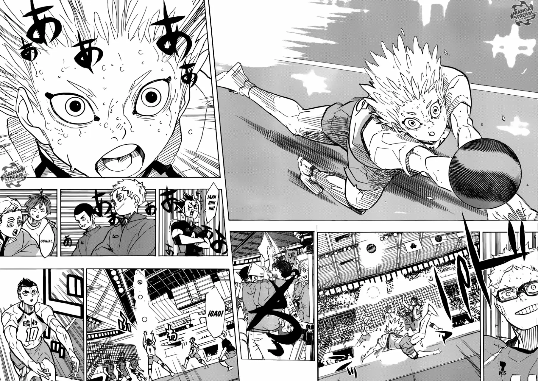 Haikyuu!! capítulo 364, página 14