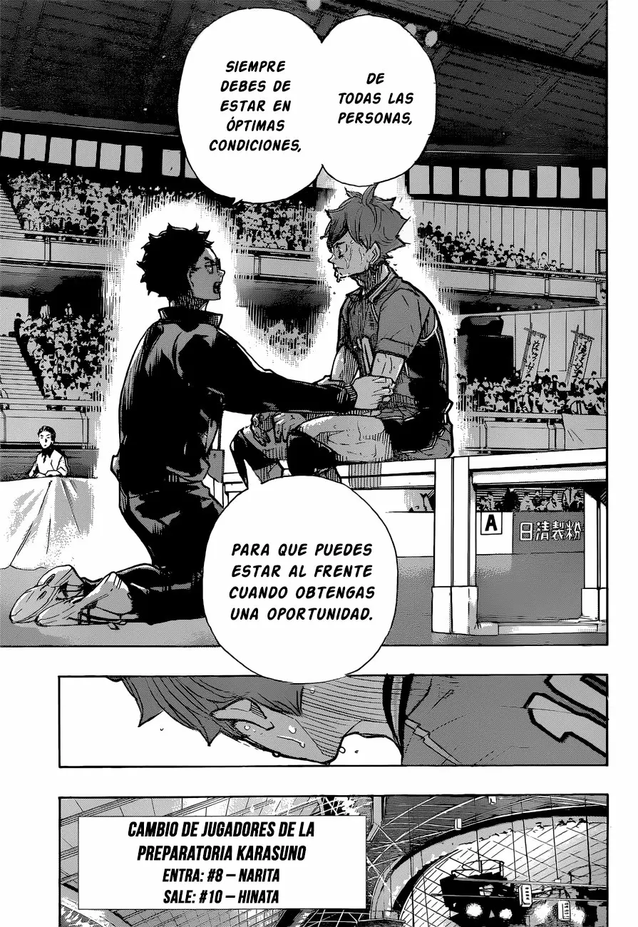 Haikyuu!! capítulo 365, página 11