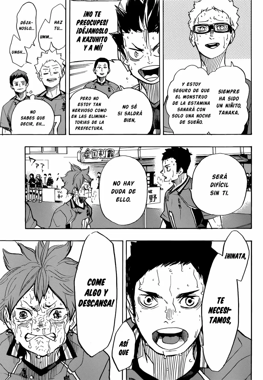Haikyuu!! capítulo 365, página 13