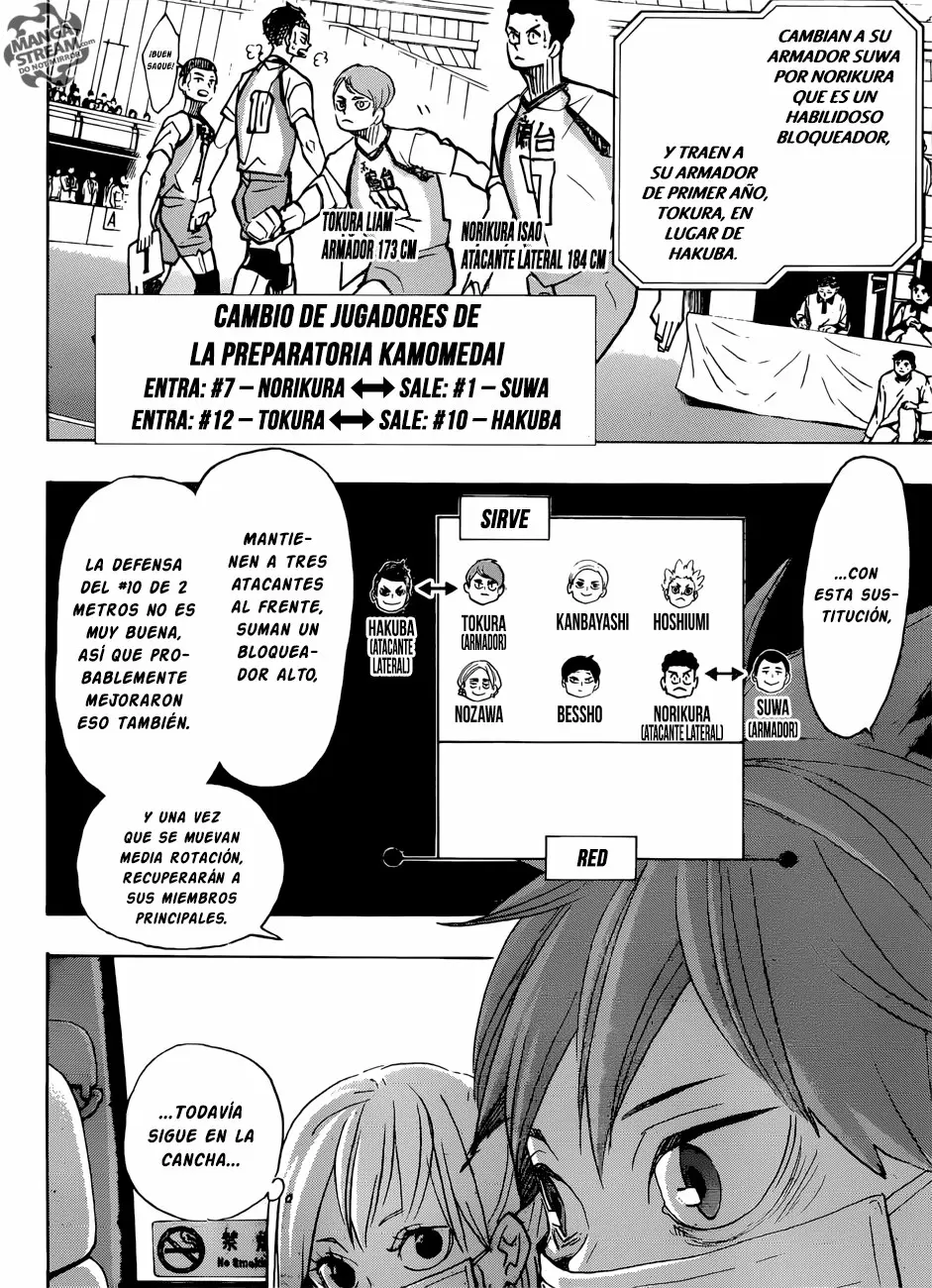 Haikyuu!! capítulo 366, página 12