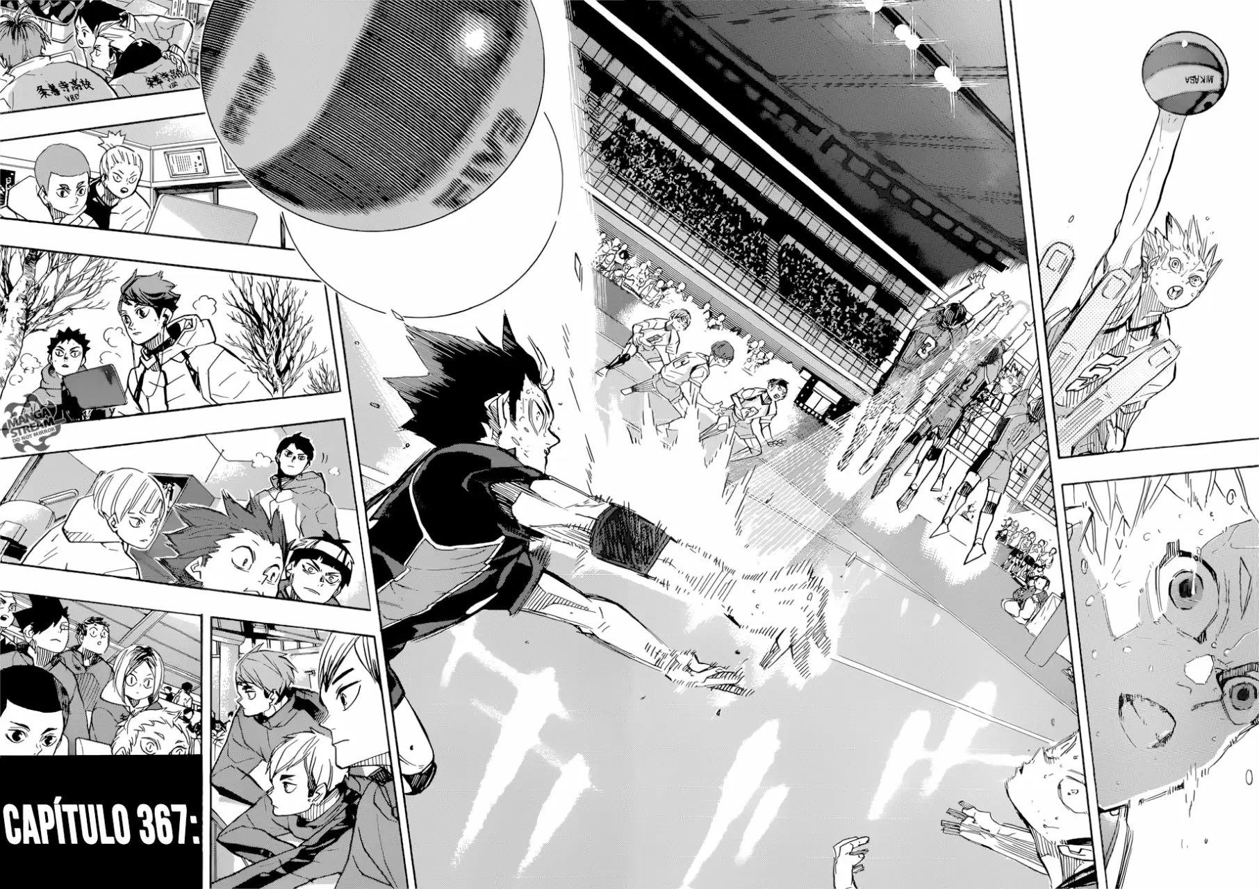 Haikyuu!! capítulo 367, página 15