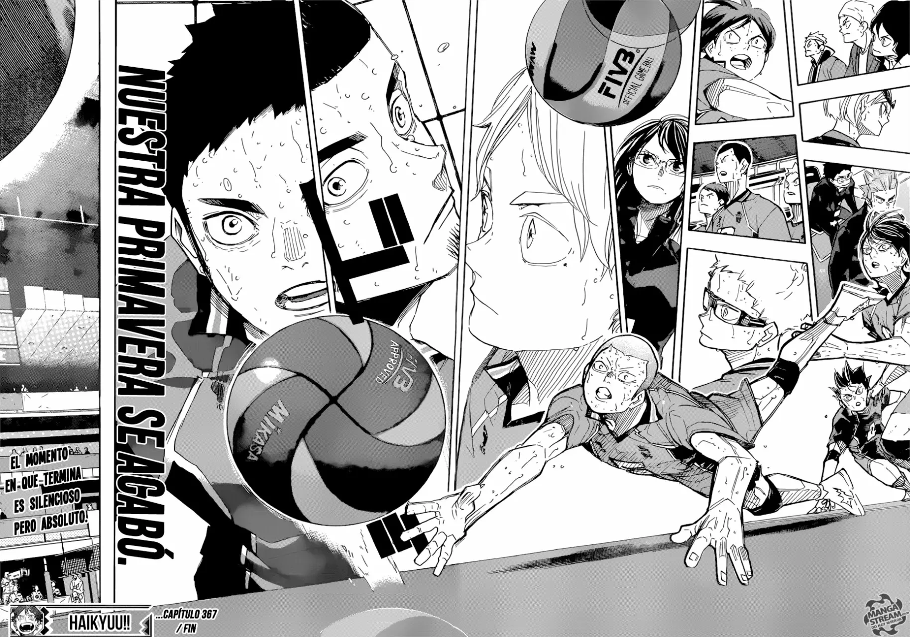 Haikyuu!! capítulo 367, página 16