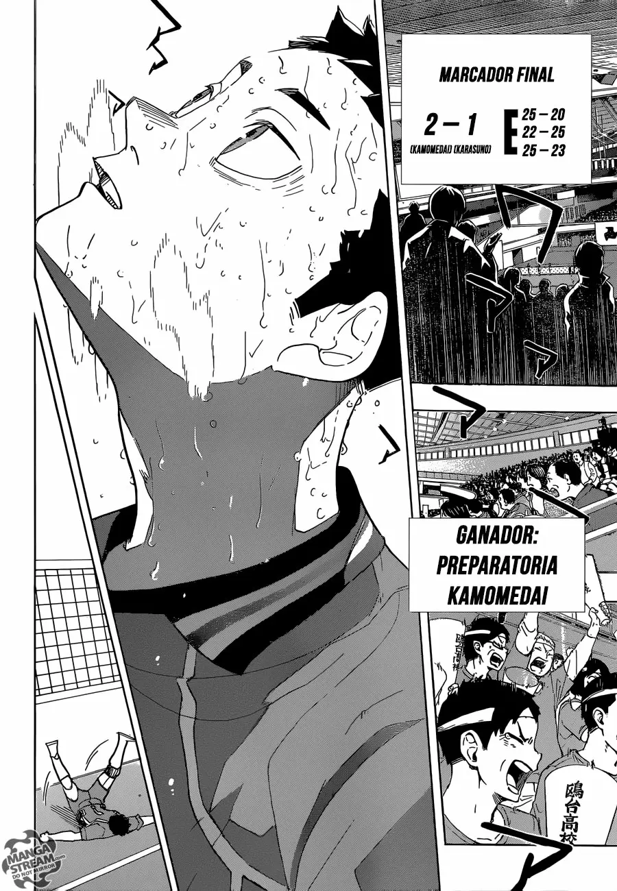 Haikyuu!! capítulo 368, página 3