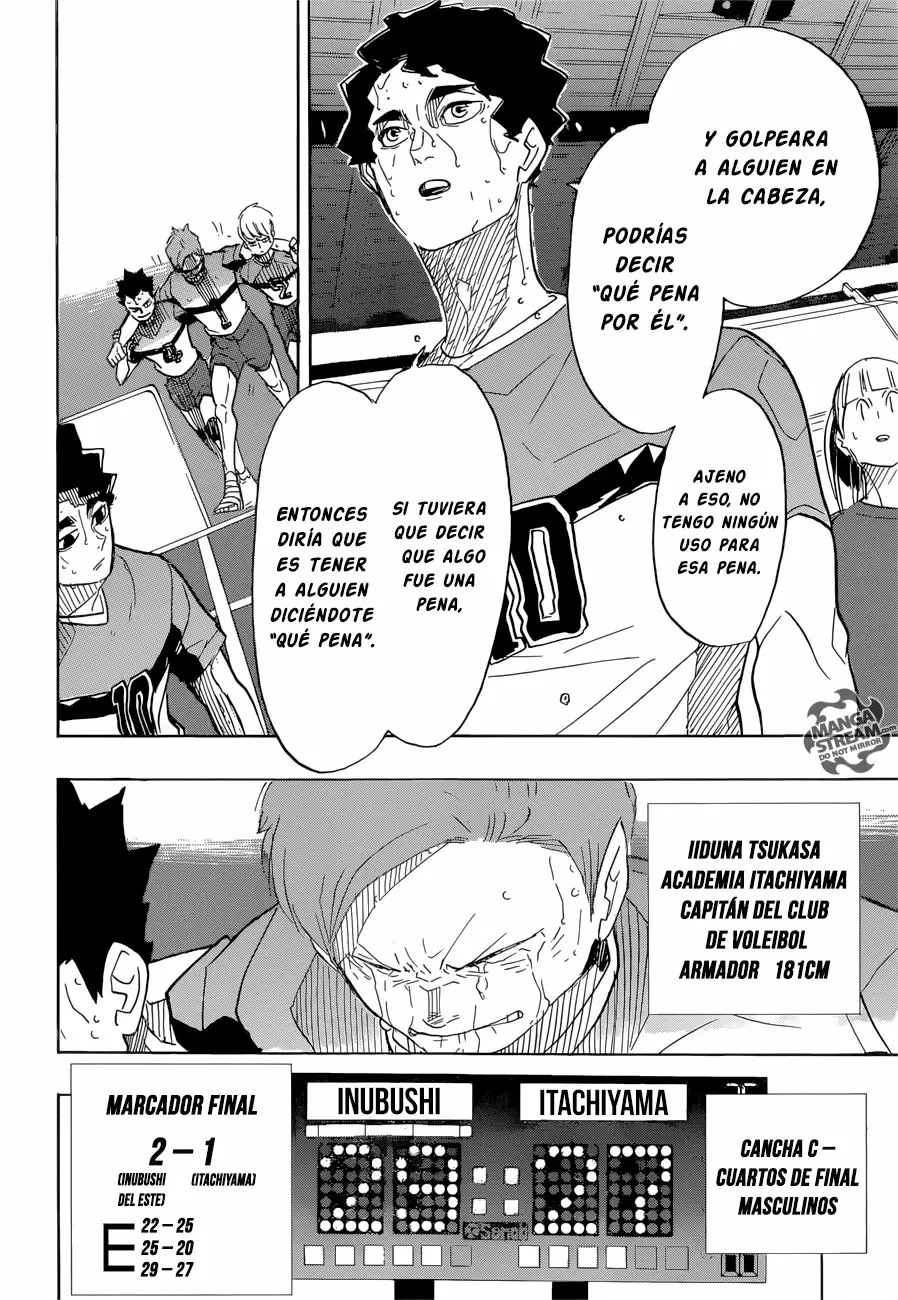Haikyuu!! capítulo 368, página 13