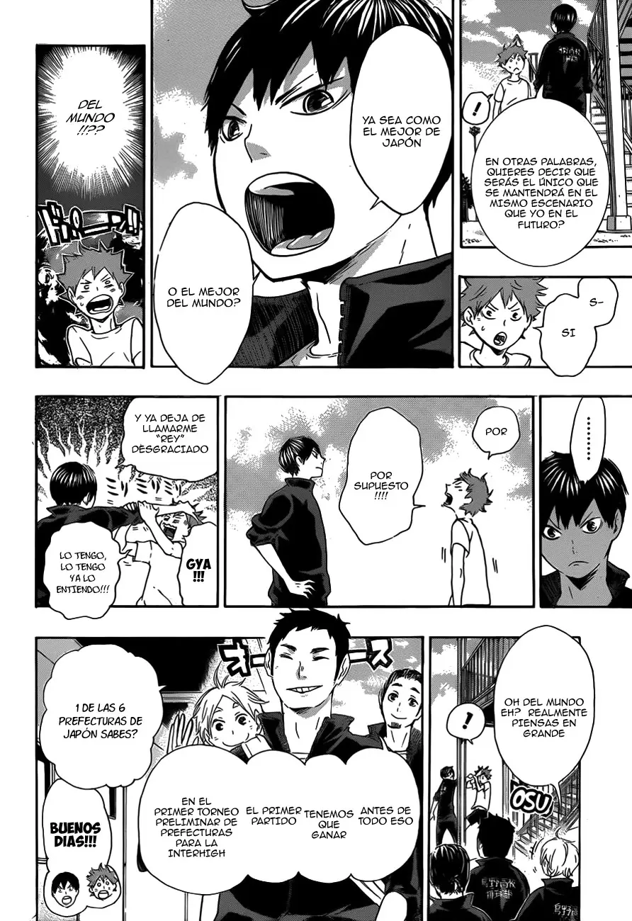 Haikyuu!! capítulo 37, página 8