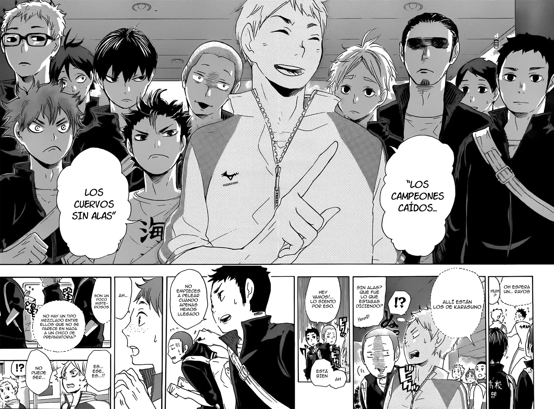 Haikyuu!! capítulo 37, página 12
