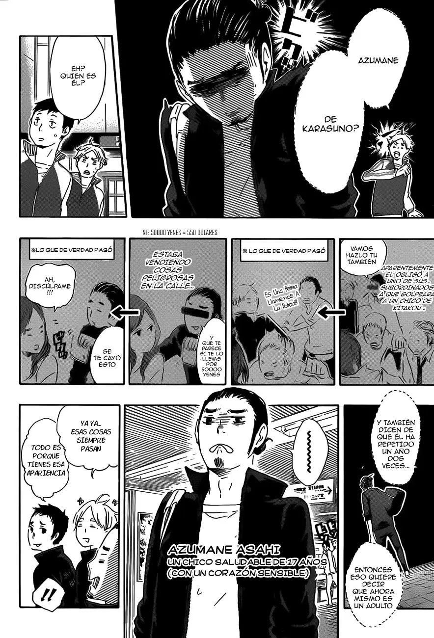 Haikyuu!! capítulo 37, página 13