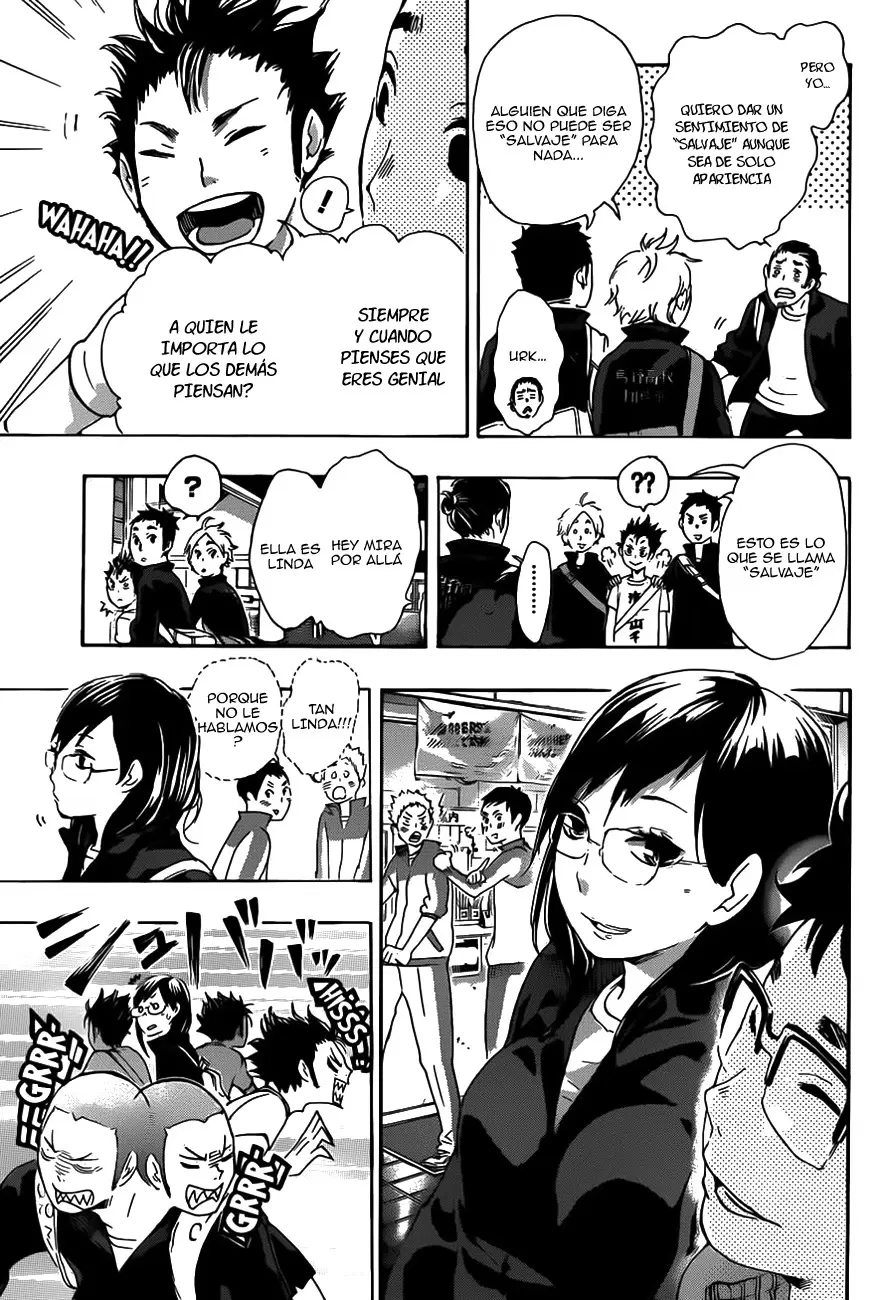 Haikyuu!! capítulo 37, página 14