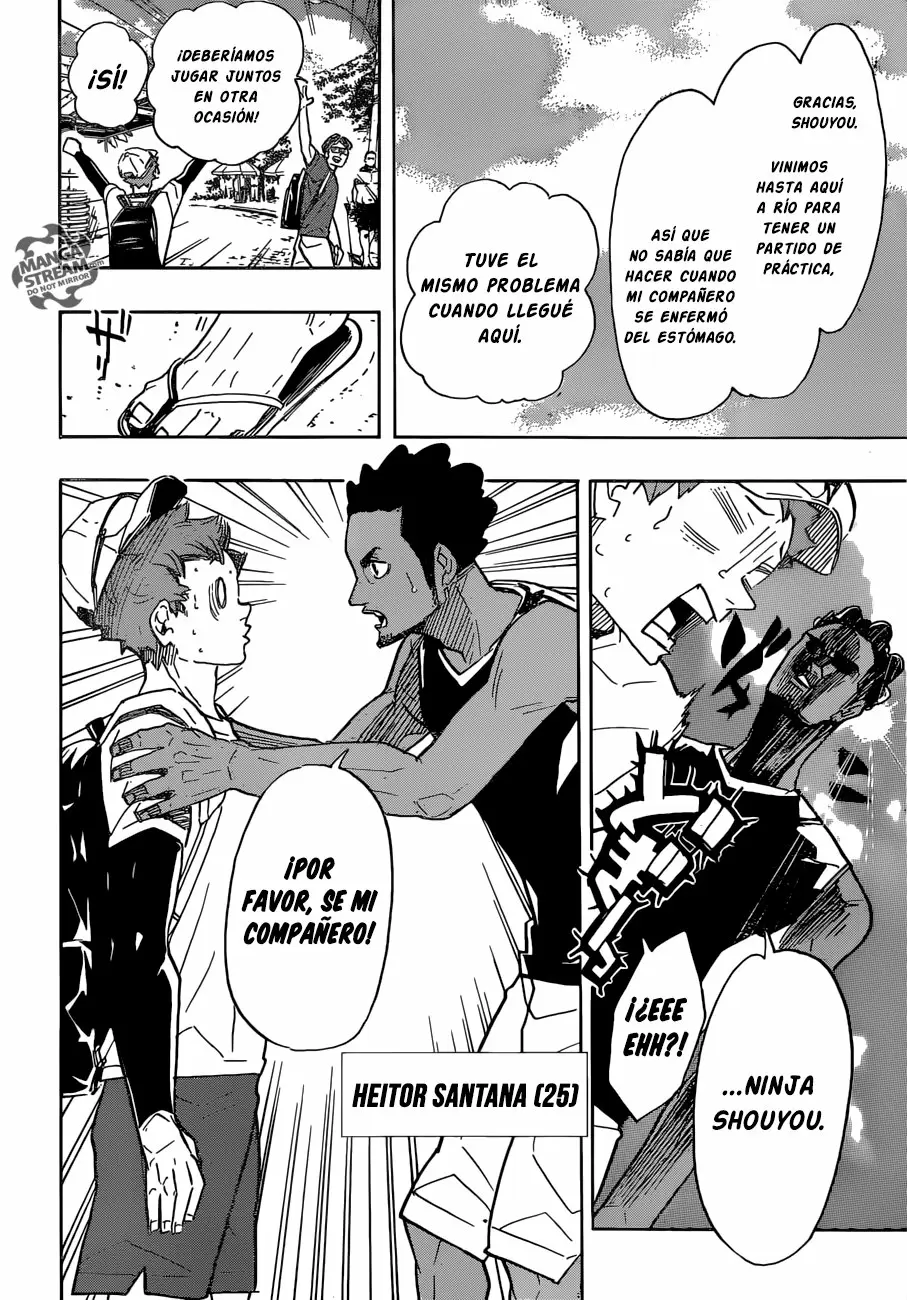 Haikyuu!! capítulo 371, página 3