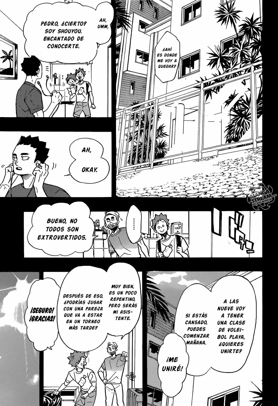 Haikyuu!! capítulo 371, página 8