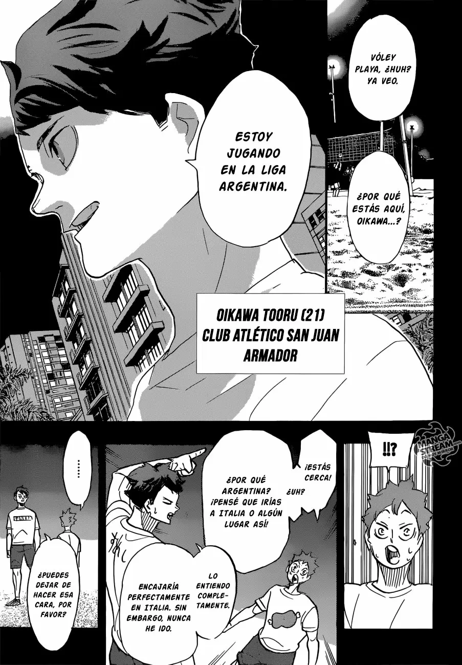 Haikyuu!! capítulo 372, página 8