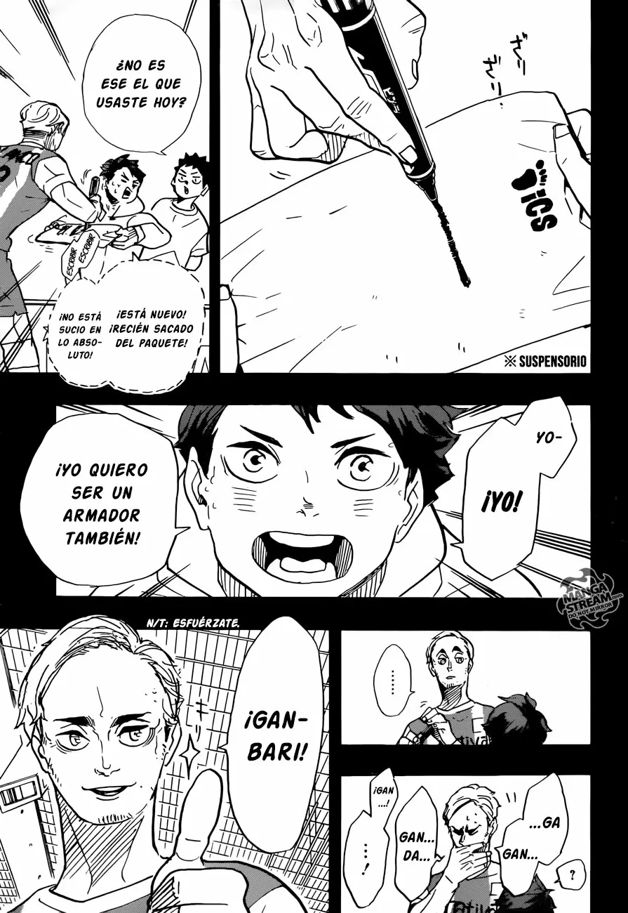 Haikyuu!! capítulo 372, página 14