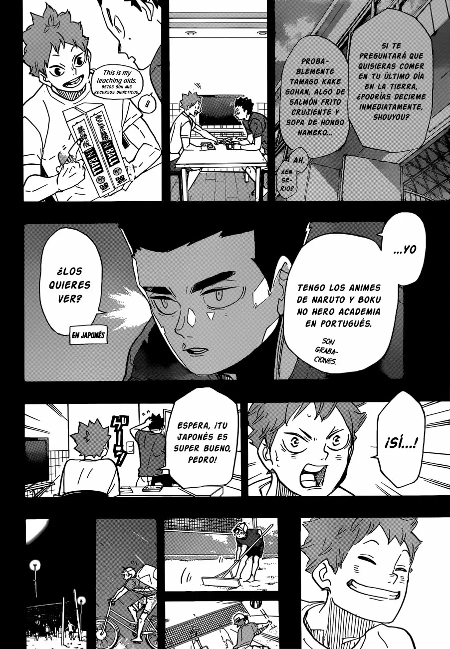 Haikyuu!! capítulo 373, página 13