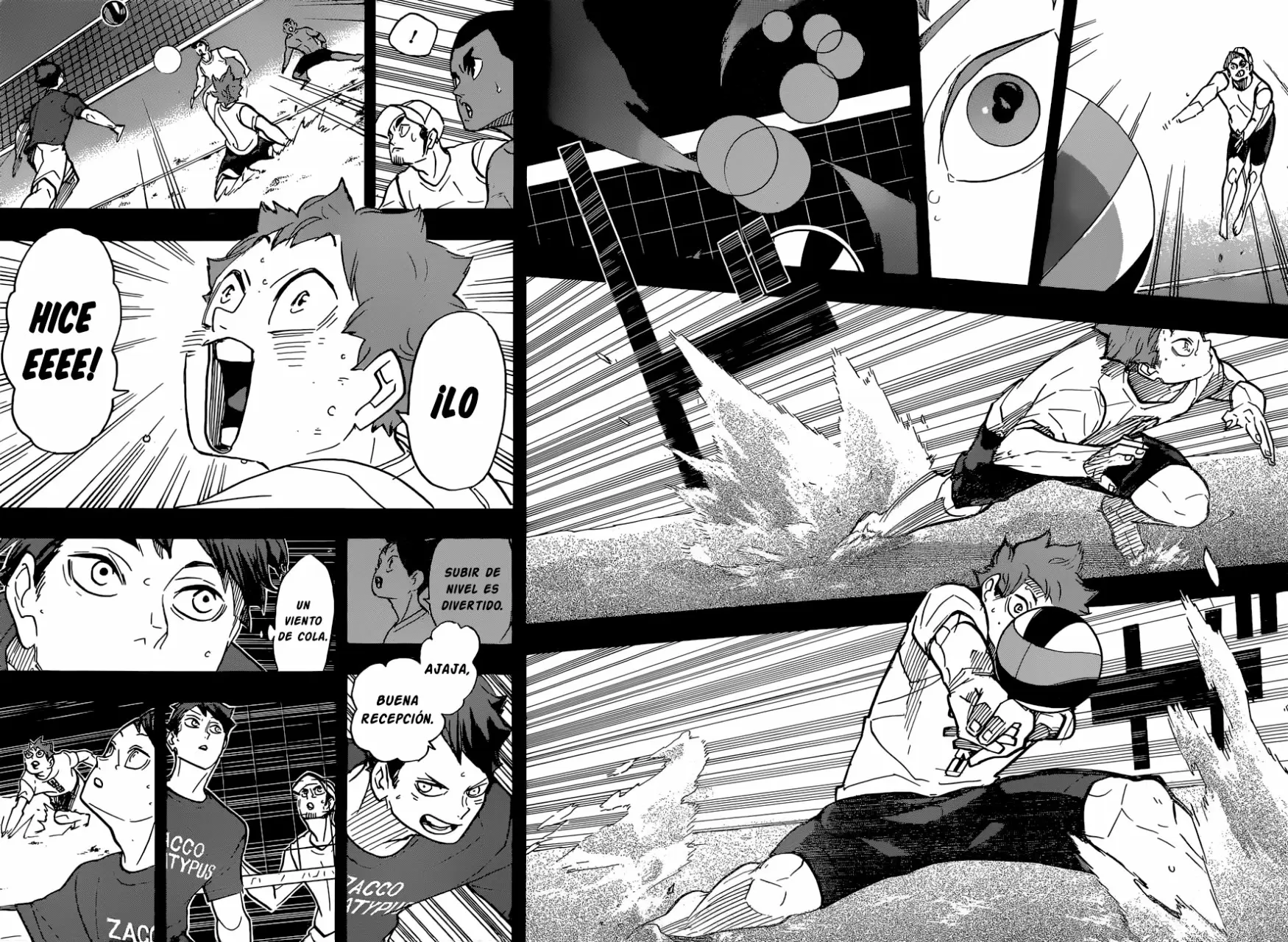 Haikyuu!! capítulo 373, página 15