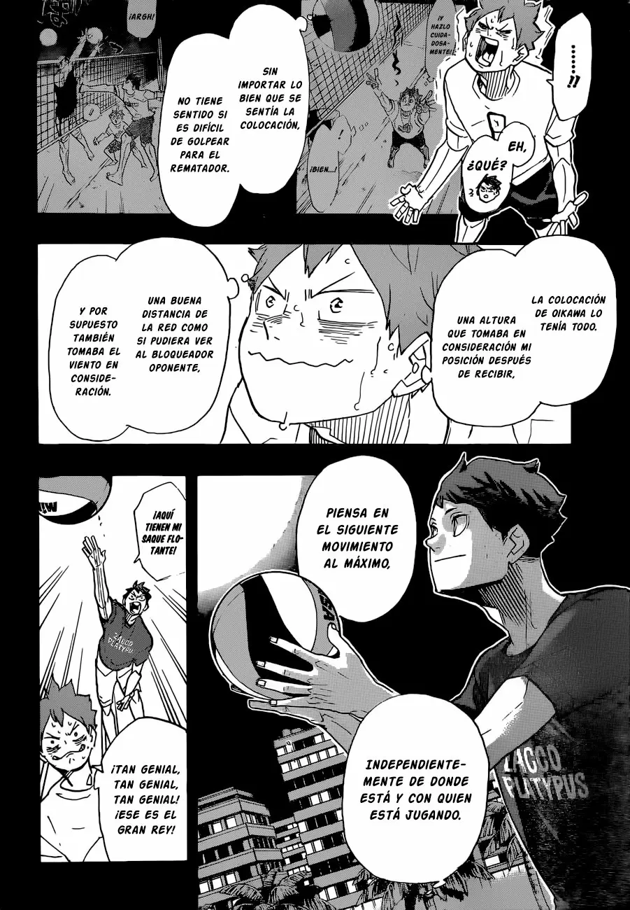 Haikyuu!! capítulo 373, página 17