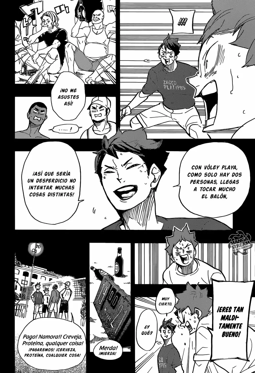 Haikyuu!! capítulo 374, página 8