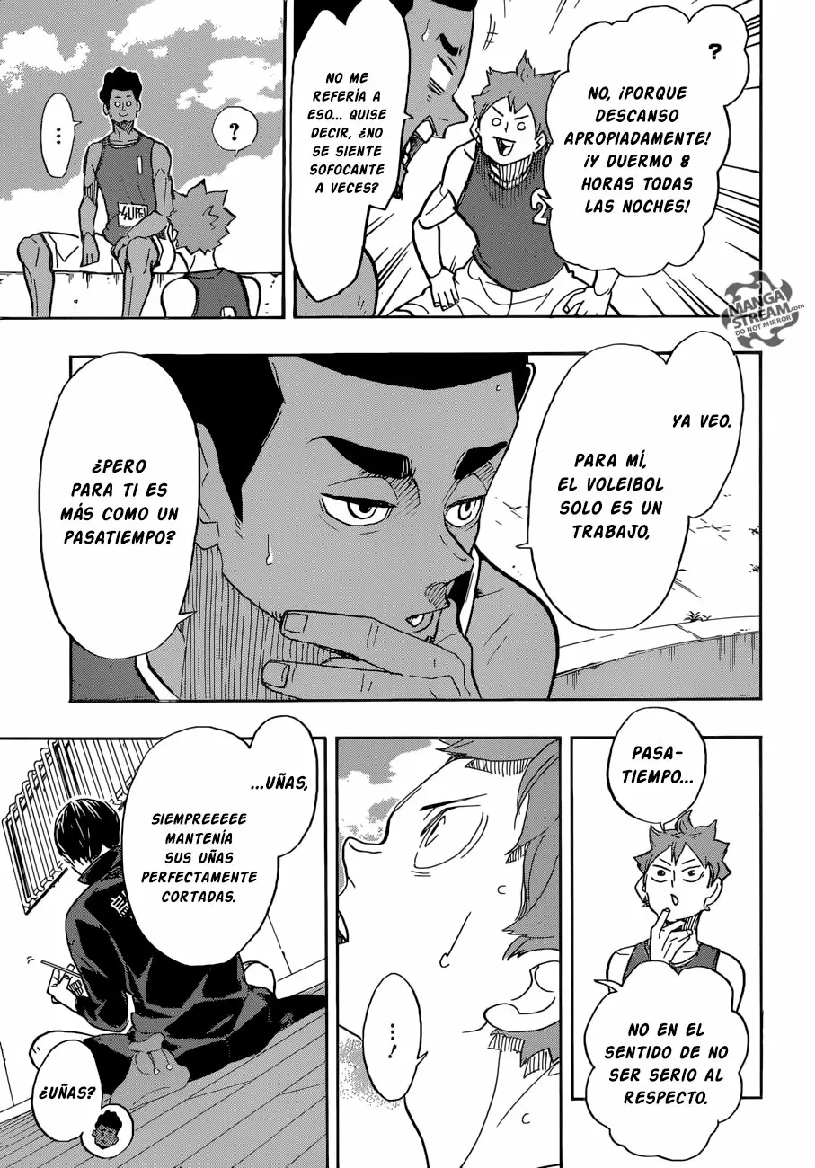 Haikyuu!! capítulo 375, página 10