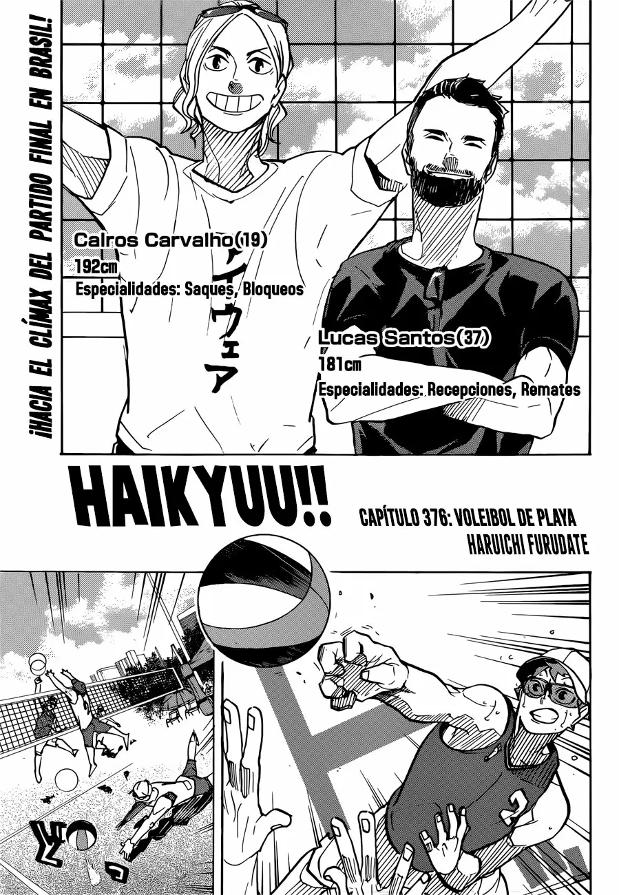 Haikyuu!! capítulo 376, página 2