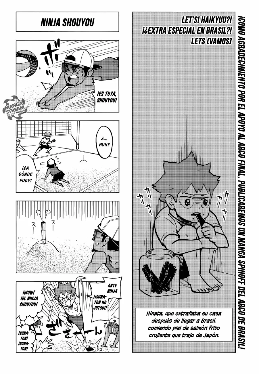 Haikyuu!! capítulo 376, página 18