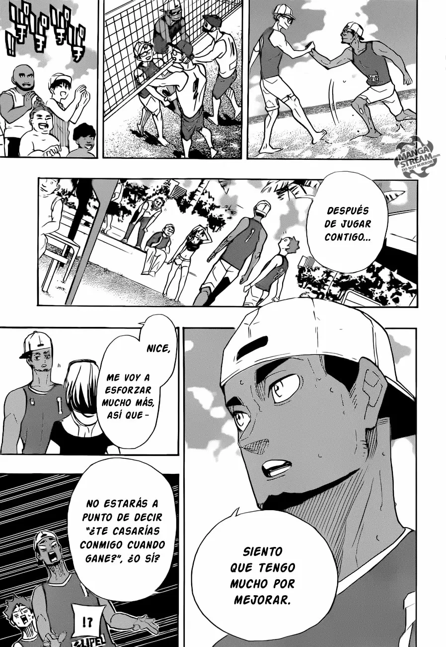Haikyuu!! capítulo 377, página 8