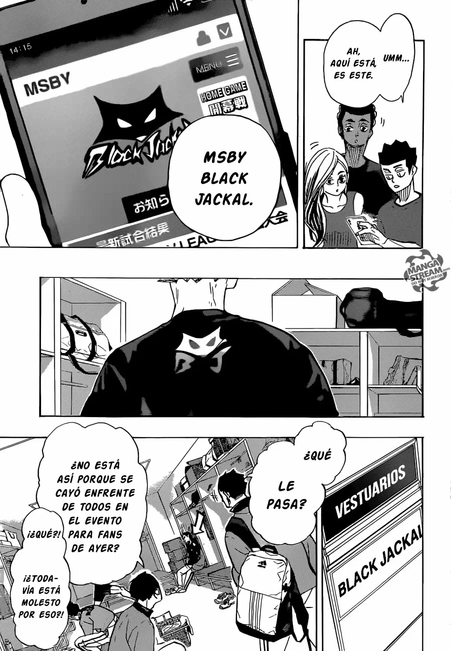 Haikyuu!! capítulo 377, página 16