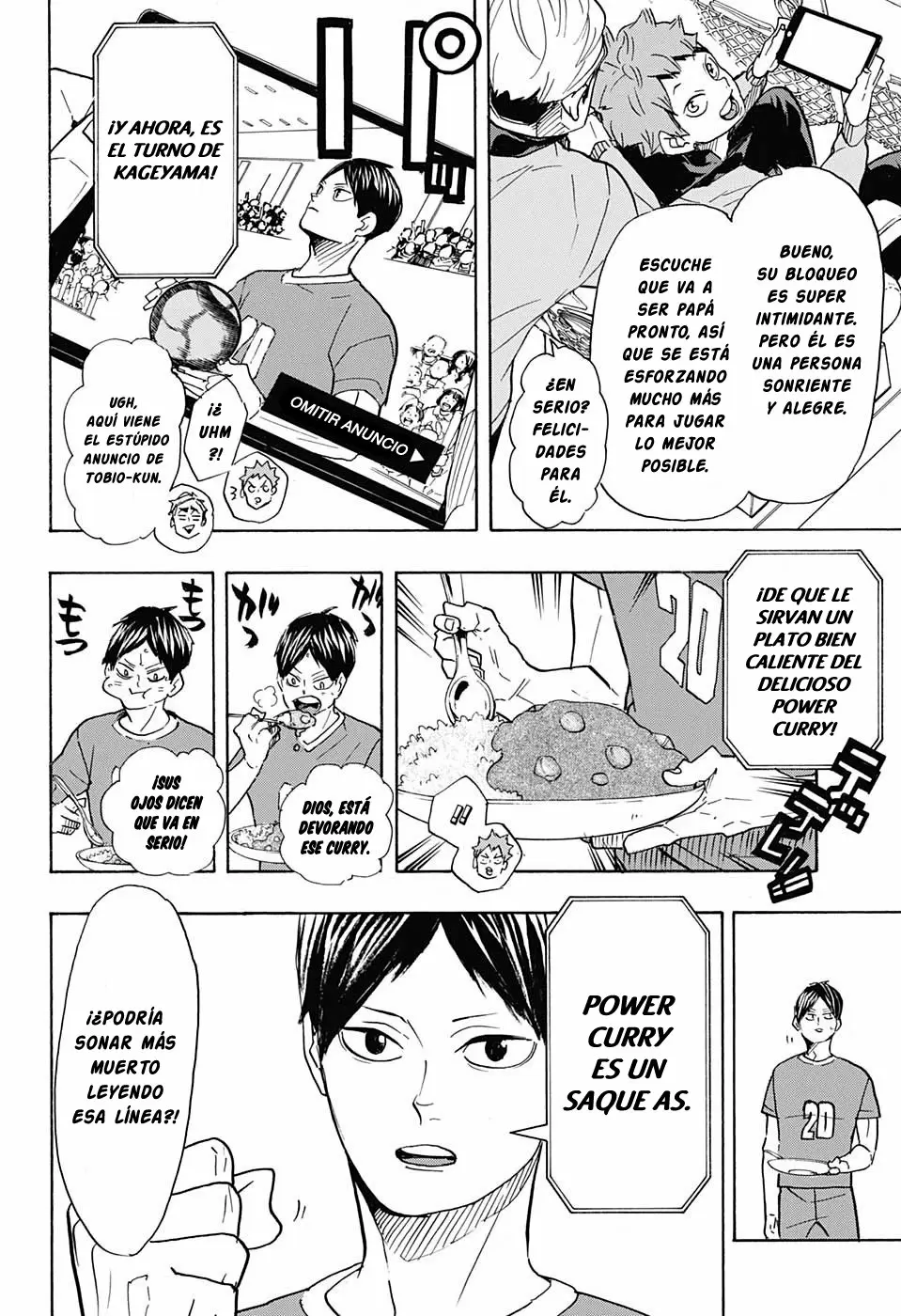 Haikyuu!! capítulo 378, página 4