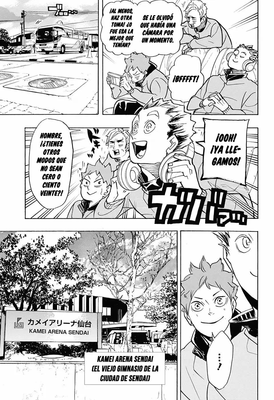 Haikyuu!! capítulo 378, página 5