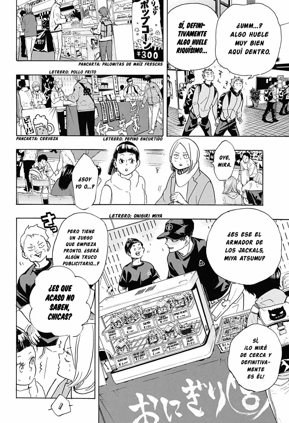 Haikyuu!! capítulo 378, página 7
