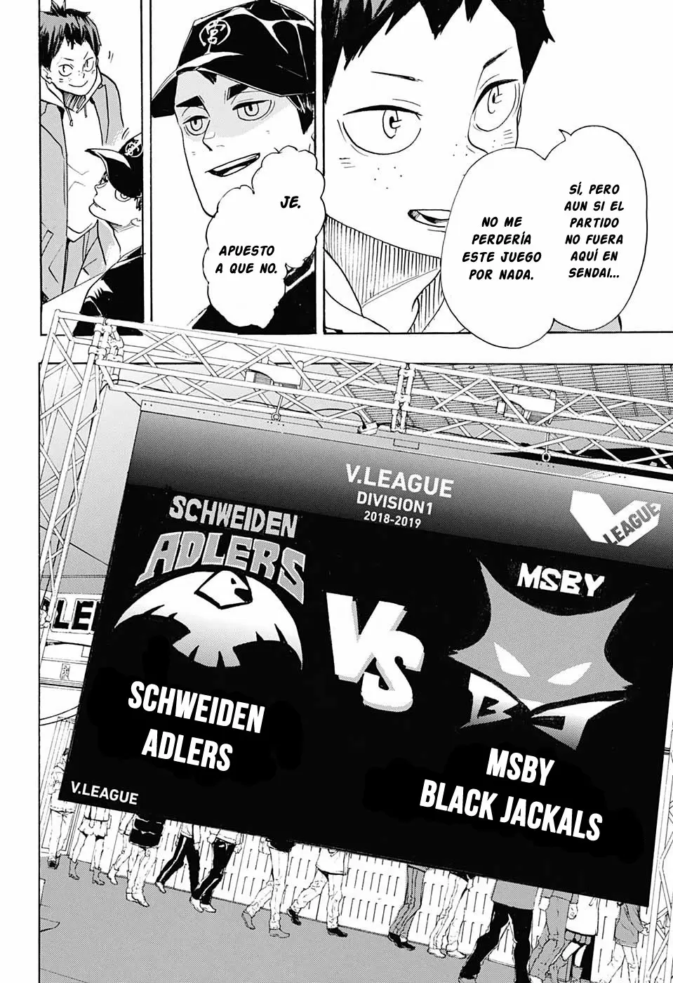 Haikyuu!! capítulo 378, página 9