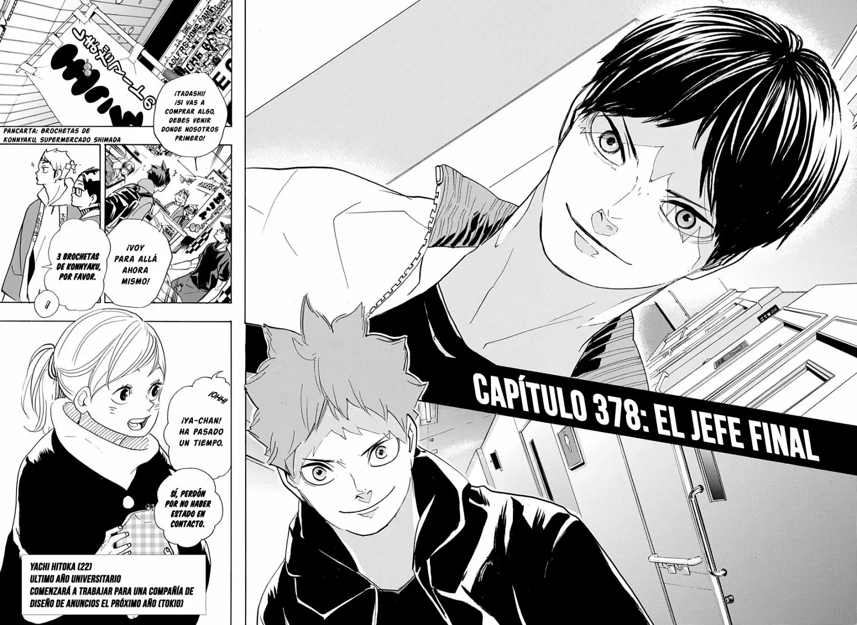 Haikyuu!! capítulo 378, página 12