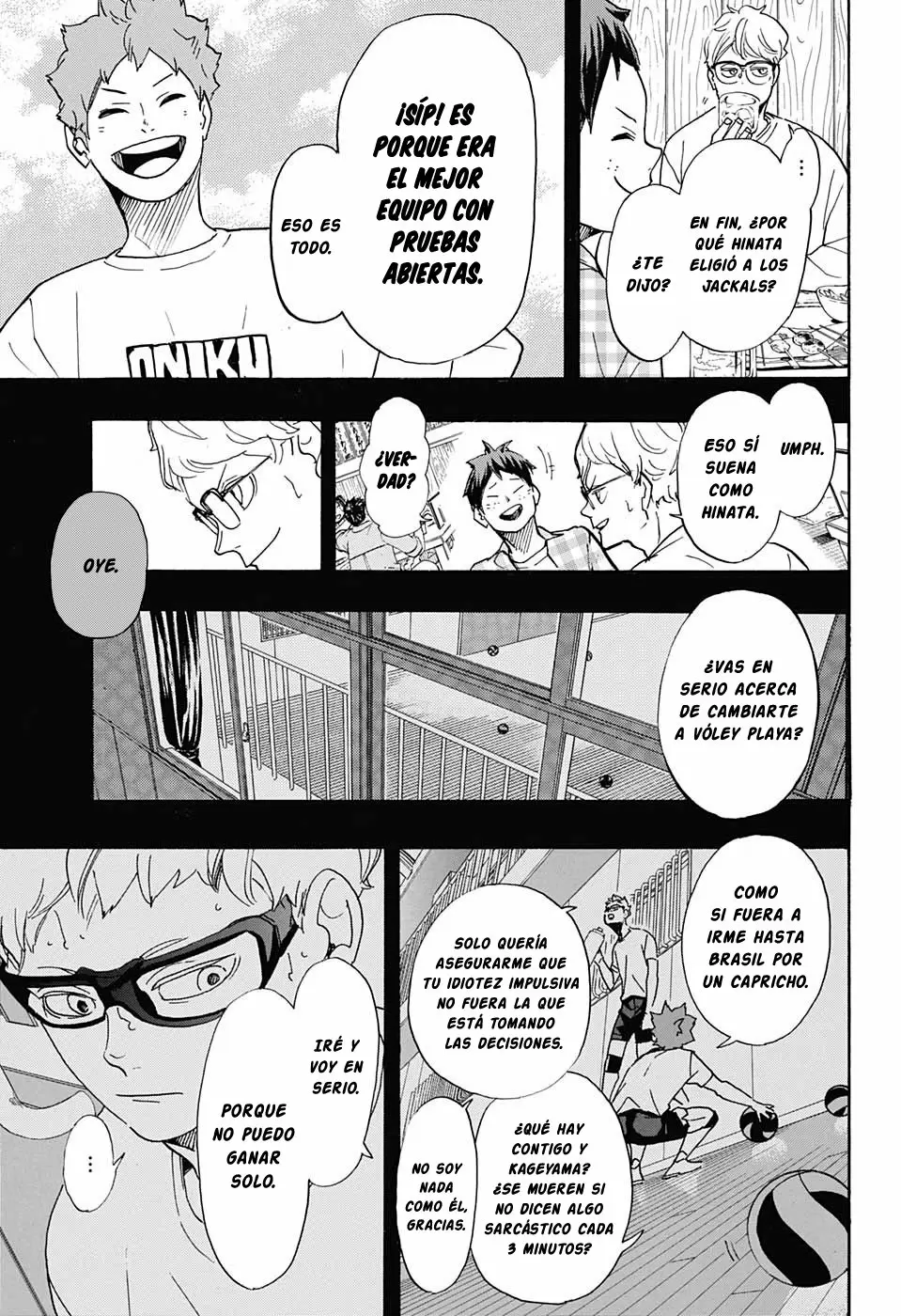 Haikyuu!! capítulo 378, página 14