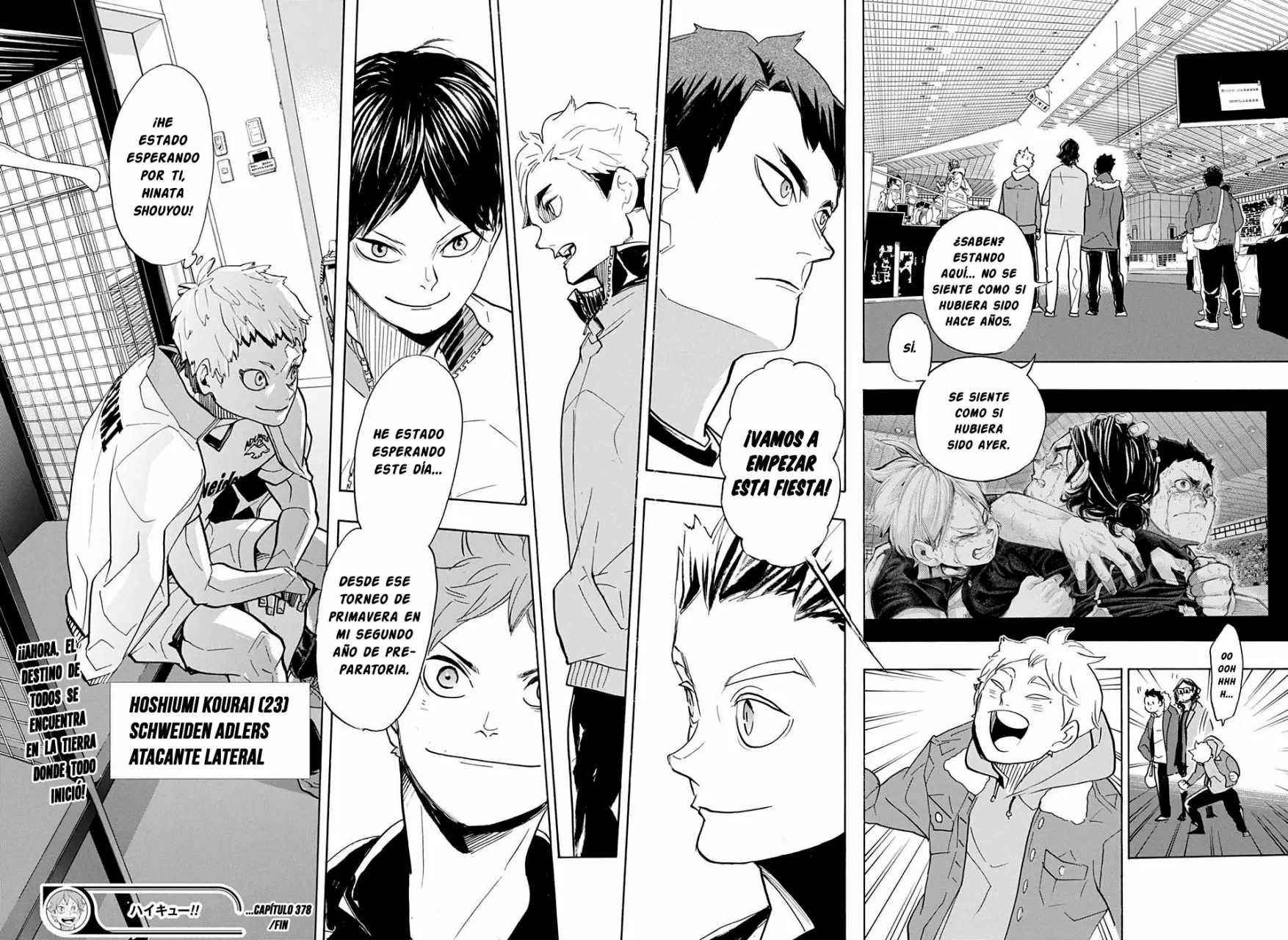 Haikyuu!! capítulo 378, página 17