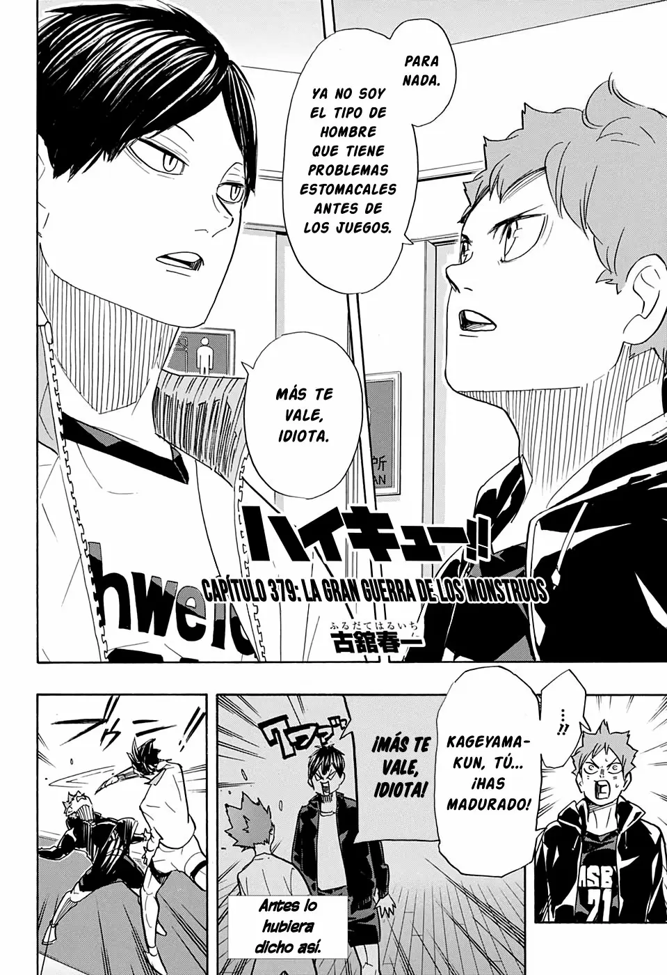 Haikyuu!! capítulo 379, página 3
