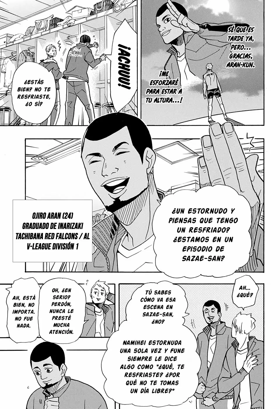 Haikyuu!! capítulo 379, página 8