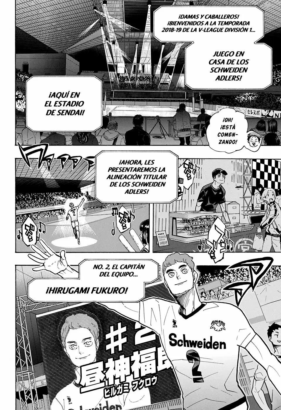 Haikyuu!! capítulo 379, página 13