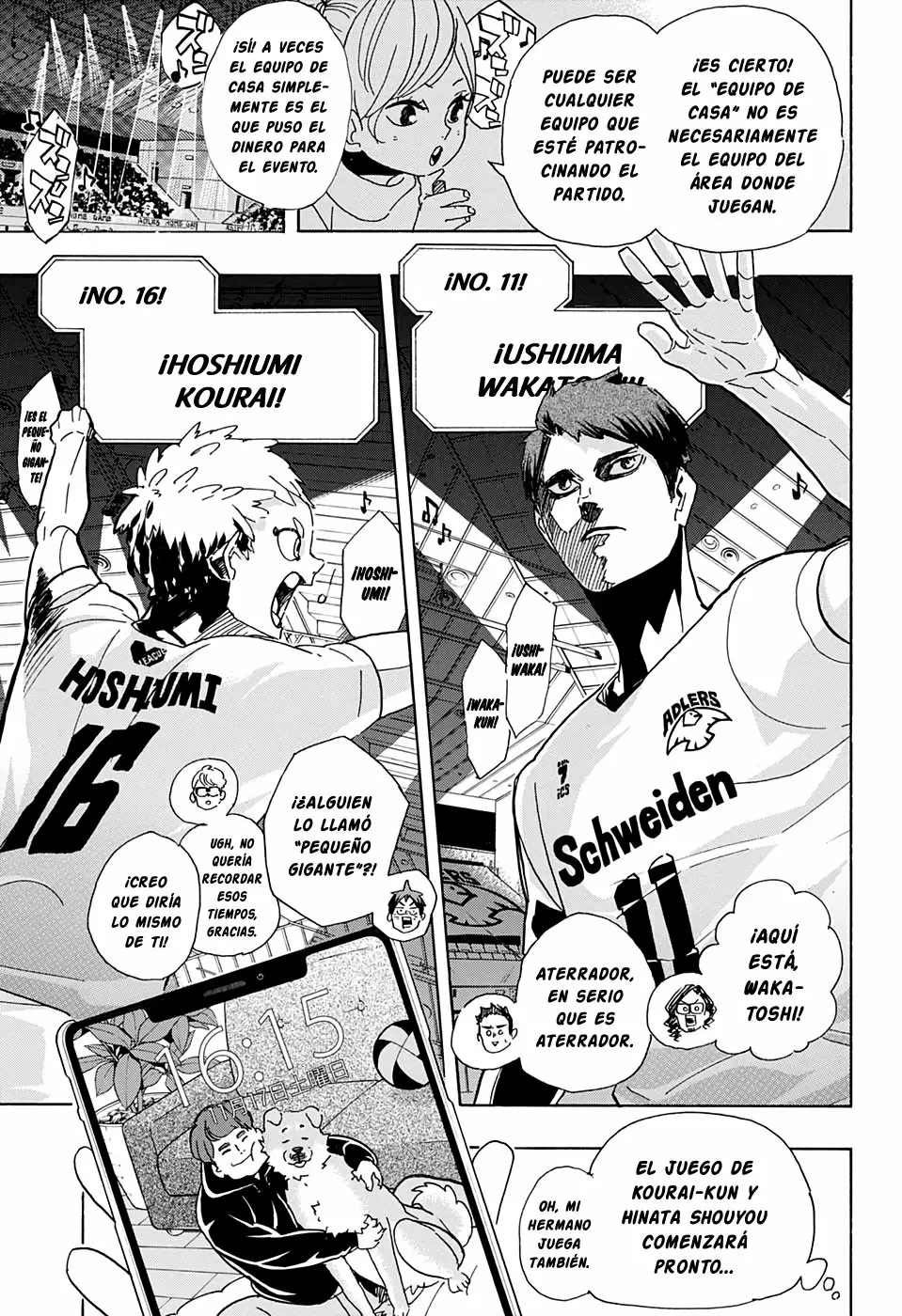 Haikyuu!! capítulo 379, página 14