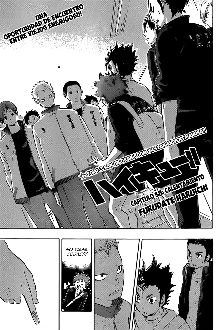 Haikyuu!! capítulo 38, página 2