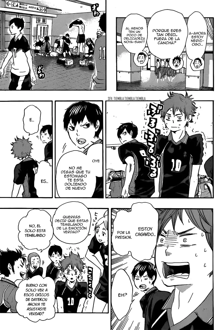 Haikyuu!! capítulo 38, página 6