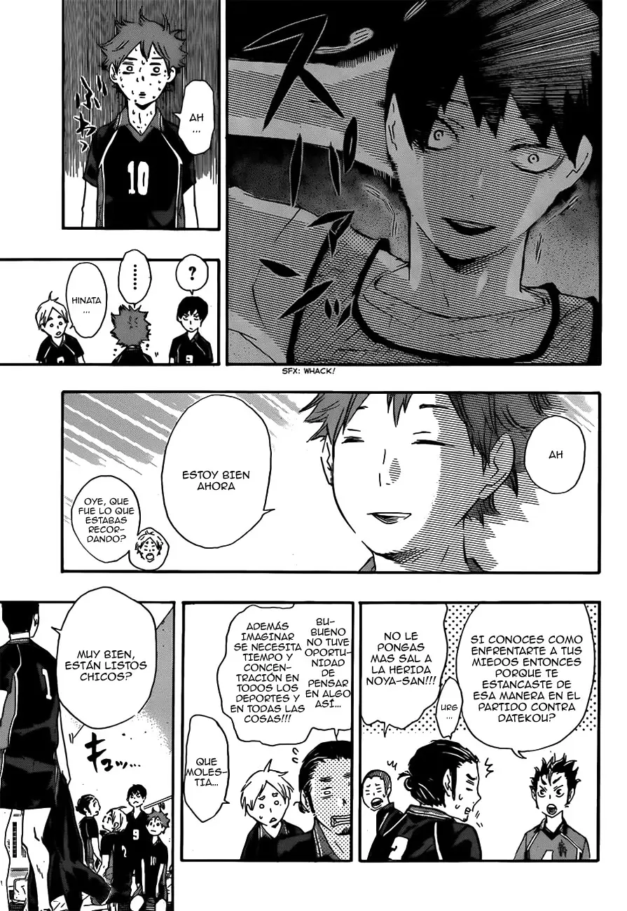 Haikyuu!! capítulo 38, página 8