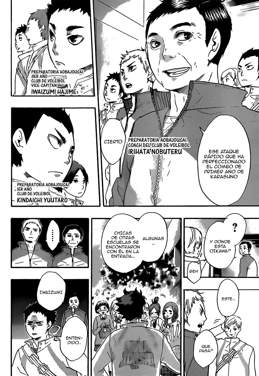 Haikyuu!! capítulo 38, página 16