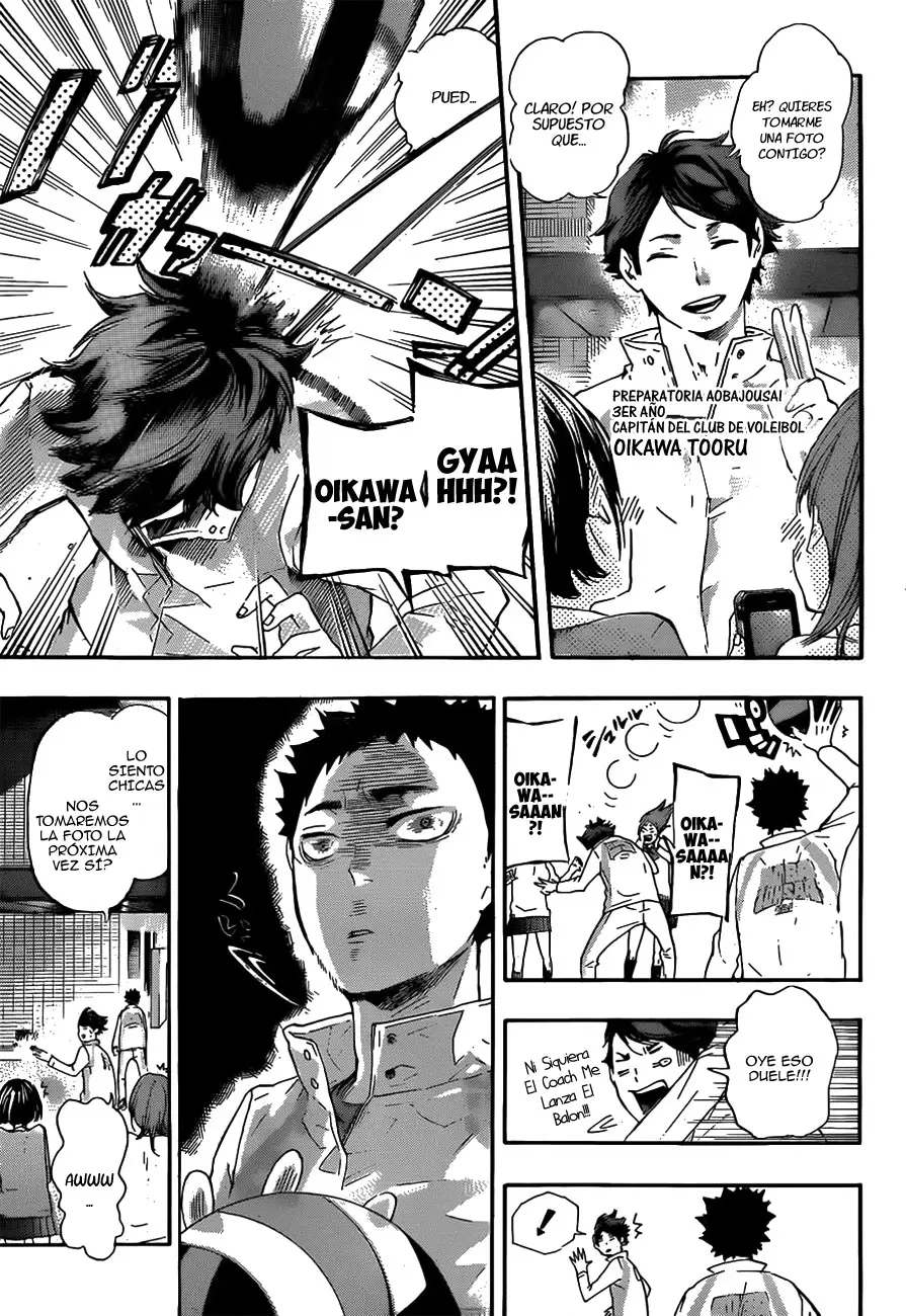 Haikyuu!! capítulo 38, página 17