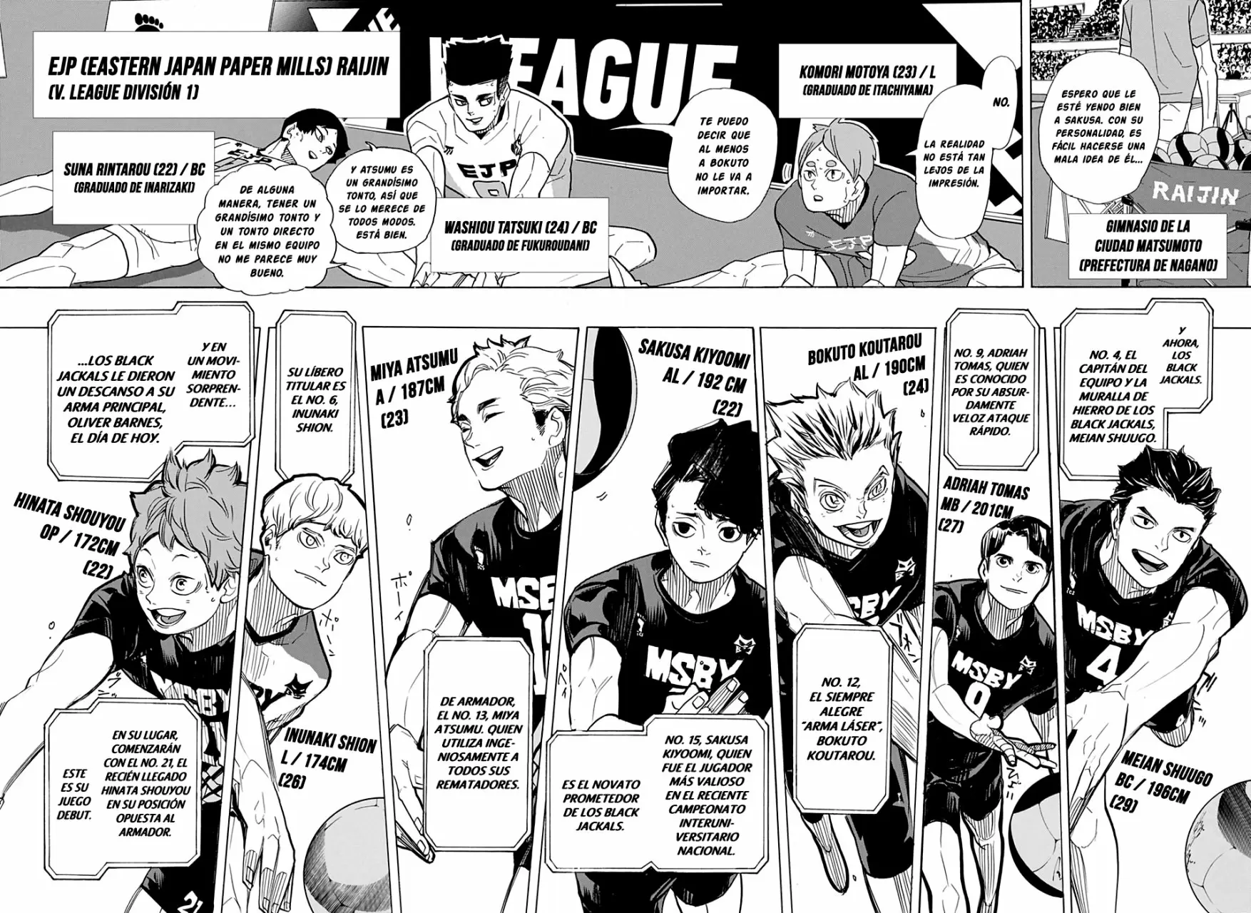 Haikyuu!! capítulo 380, página 6