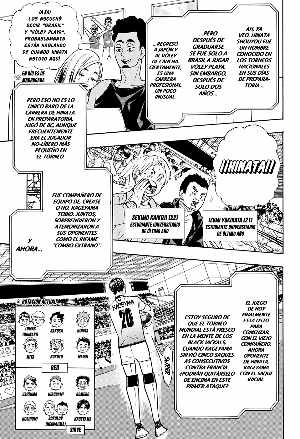 Haikyuu!! capítulo 380, página 8