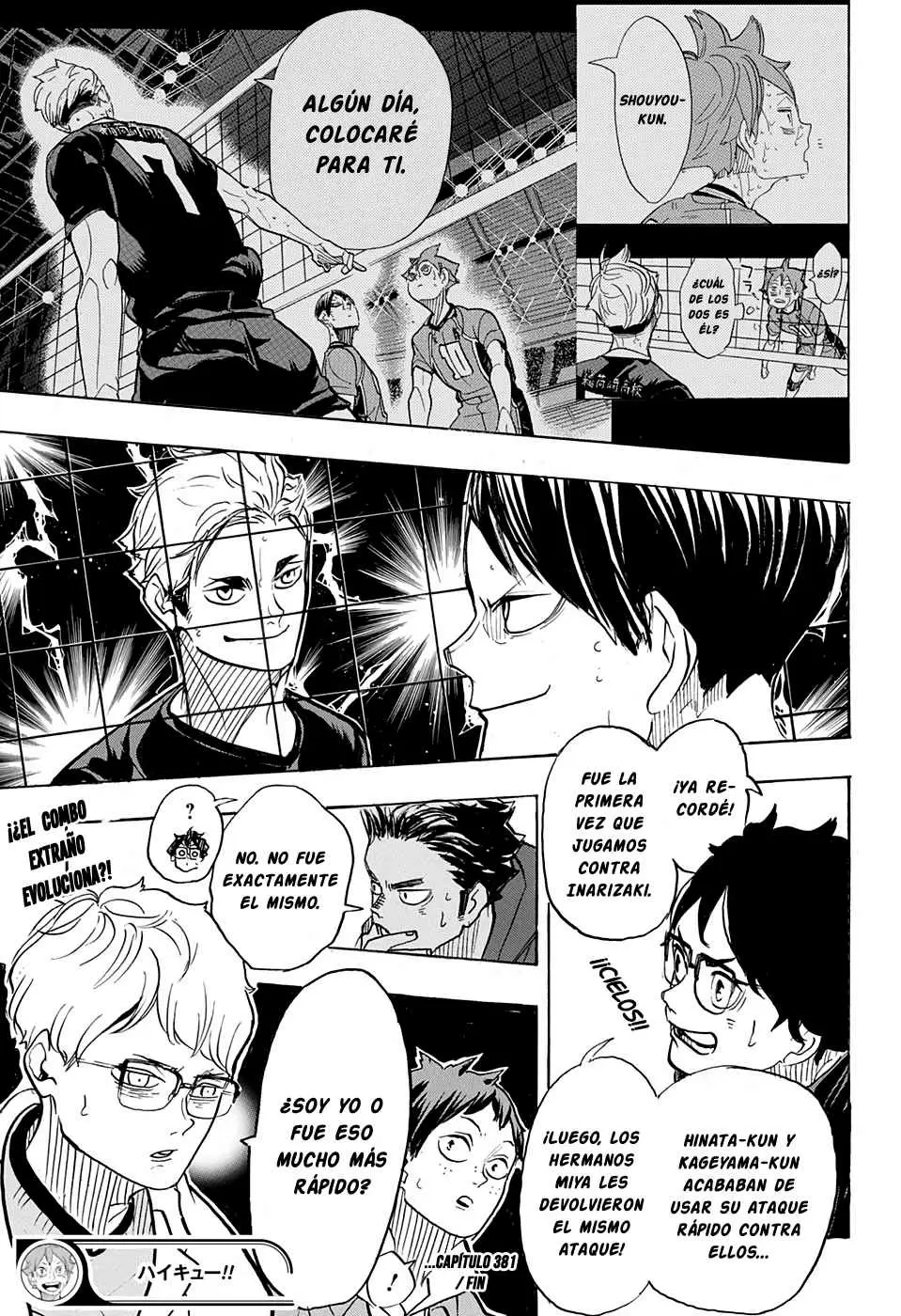 Haikyuu!! capítulo 381, página 18