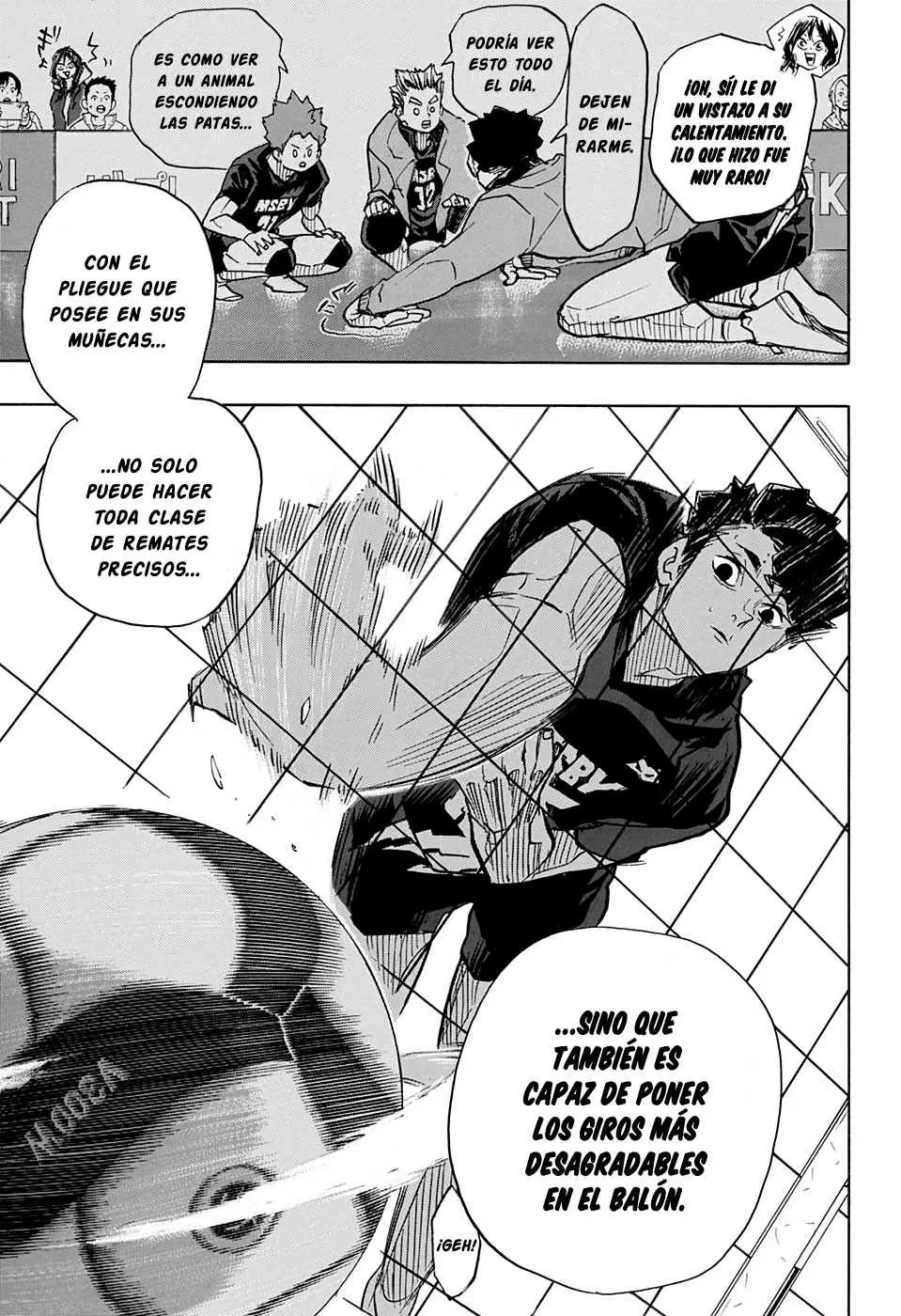 Haikyuu!! capítulo 382, página 15