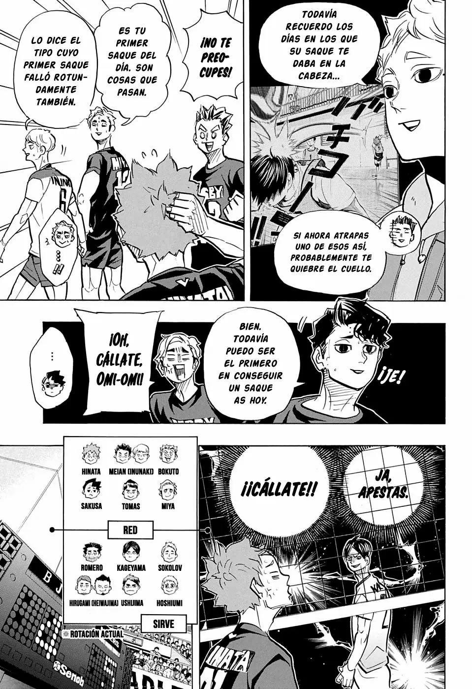 Haikyuu!! capítulo 383, página 7
