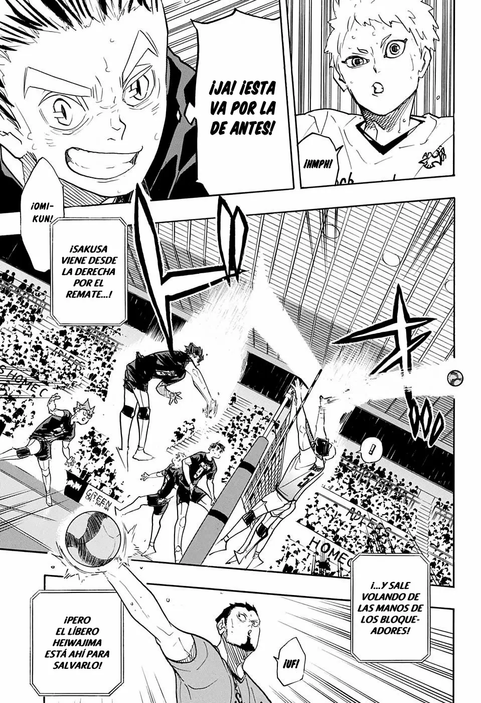 Haikyuu!! capítulo 383, página 9