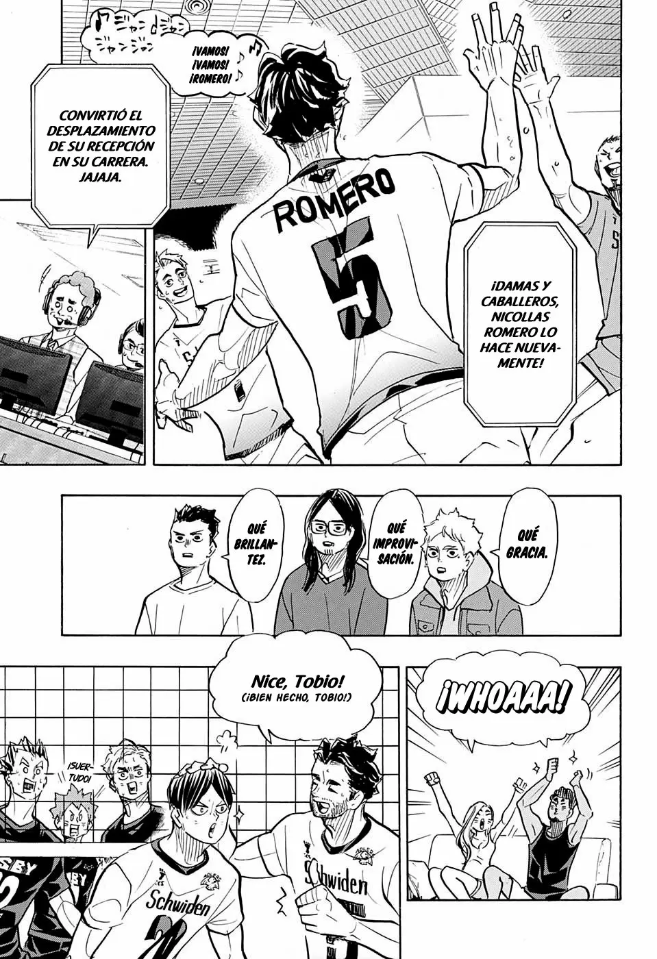 Haikyuu!! capítulo 383, página 16