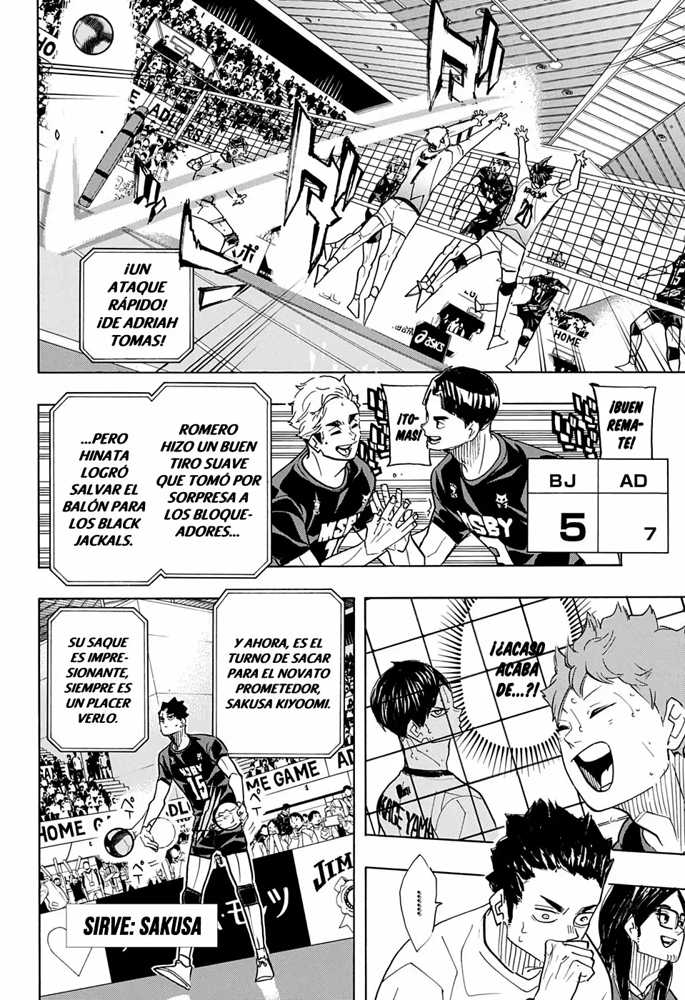 Haikyuu!! capítulo 384, página 7