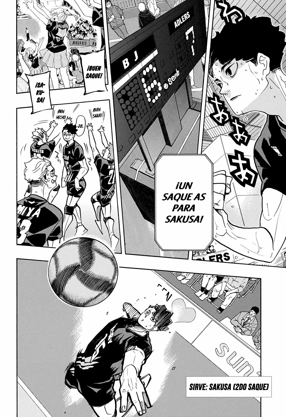 Haikyuu!! capítulo 384, página 9